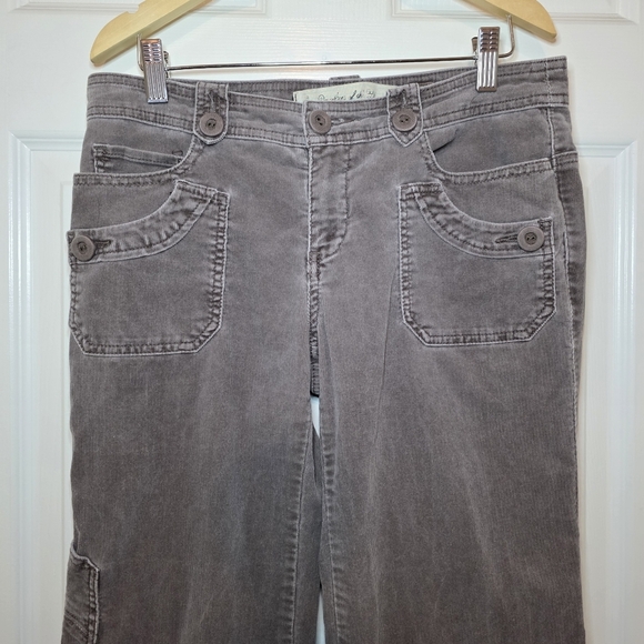 Anthropologie Daughters of the Liberation Corduroy Cargo Wide Leg Pants 4 - Picture 2 of 10